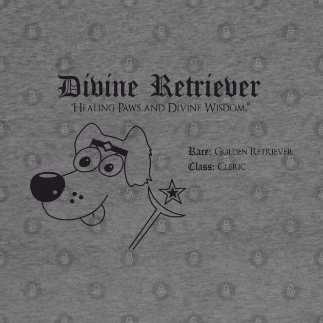 RPG Dog Class - Cleric (Divine Retriever) by Doofz
